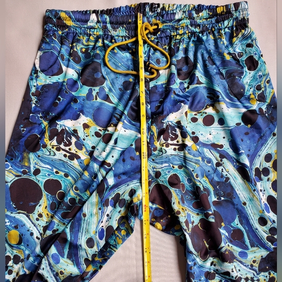 NWT$1,145 Dolce and Gabbana DG Logo Marble Print Jogger Sweatpants Sz 52 (36) - Picture 7 of 14